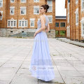 Light Purple Backless Beading Evening Dress Padrões De Lace Long Ball Gown